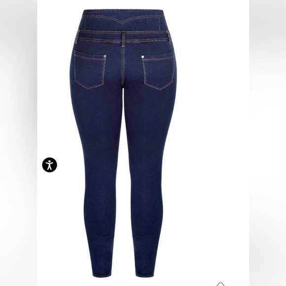 City Chic Harley Corset Jeans - Picture 7 of 8